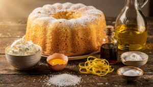 CIAMBELLA SOFFICE E ALTA ALLA RICOTTA ricetta semplice e veloce