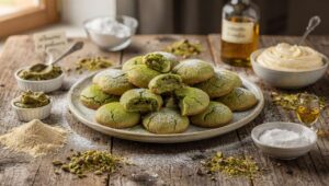 Pistacchiotti morbidi con cuore di crema: pronti in pochissimo tempo
