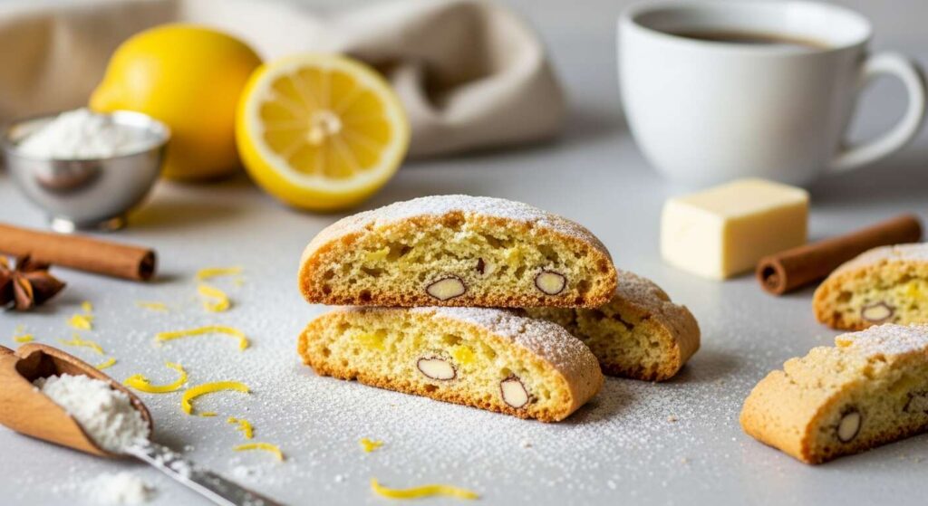 Biscotti inzupposi al limone: la ricetta di casa che resiste nel caffellatte