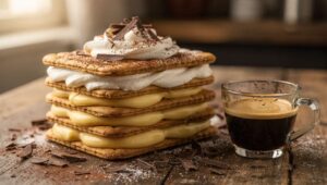 Millefoglie veloce a strati: il dolce che prepari in 20 minuti