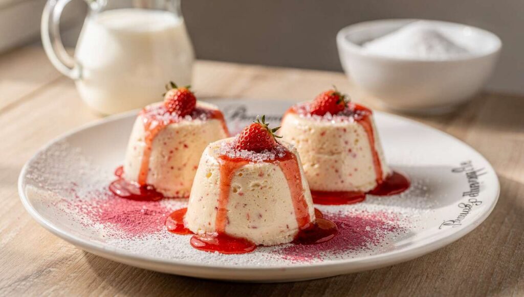 Pannacottine alle fragole: il dessert che piace alla Gen Z